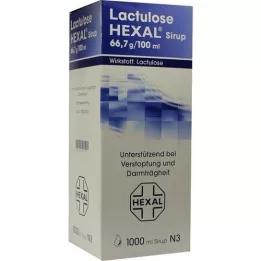 LACTULOSE Hexal syrup, 1000 ml