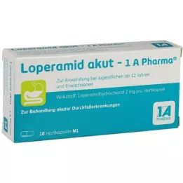 LOPERAMID akut-1A Pharma hard capsules, 10 pcs