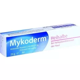 MYKODERM Healing ointment Nystatin and zinc oxide, 25 g