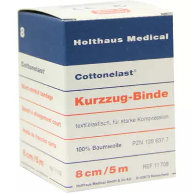 KURZZUGBINDE Cottonelast 8 cmx5 m, 1 piece