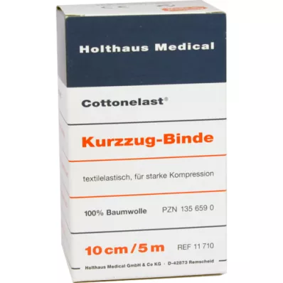 KURZZUGBINDE Cottonelast 10 cmx5 m, 1 piece