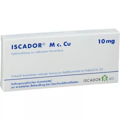 ISCADOR M c.Cu 10 mg solution for injection, 7X1 ml