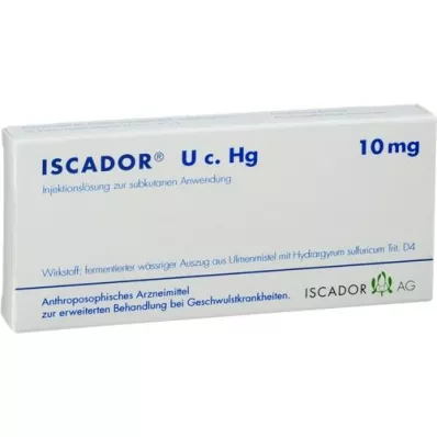 ISCADOR U c.Hg 10 mg solution for injection, 7X1 ml