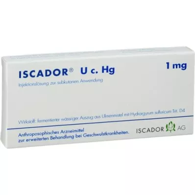 ISCADOR U c.Hg 1 mg solution for injection, 7X1 ml