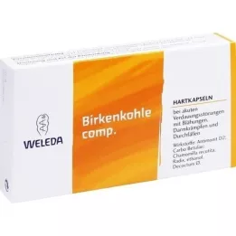 BIRKENKOHLE comp.Hard capsules, 20 pcs