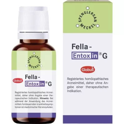 FELLA-ENTOXIN G globules, 10 g