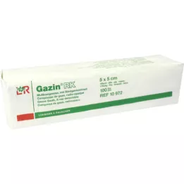 GAZIN Gauze comp.5x5 cm non-sterile 16-fold RK, 100 pcs