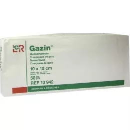 GAZIN Gauze comp. 10x10 cm non-sterile 32-fold operation, 50 pcs