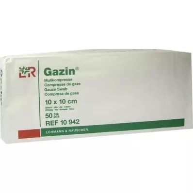 GAZIN Gauze comp. 10x10 cm non-sterile 32-fold operation, 50 pcs
