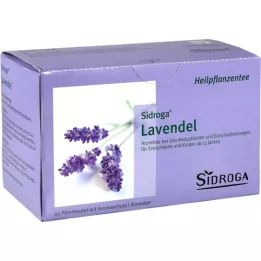 SIDROGA Lavender tea filter bags, 20X1.0 g