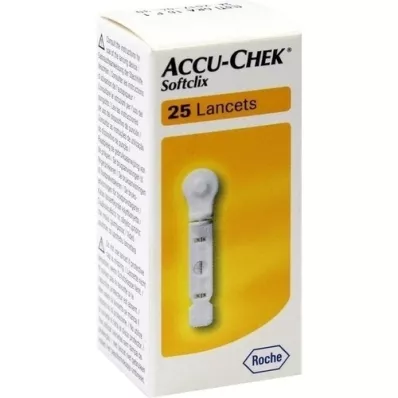 ACCU-CHEK Softclix Lancet, 25 pcs