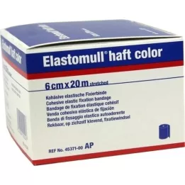 ELASTOMULL haft color 6 cmx20 m fixing paper blue, 1 pc
