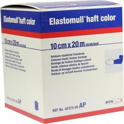 ELASTOMULL haft color 10 cmx20 m fixing paper blue, 1 pc