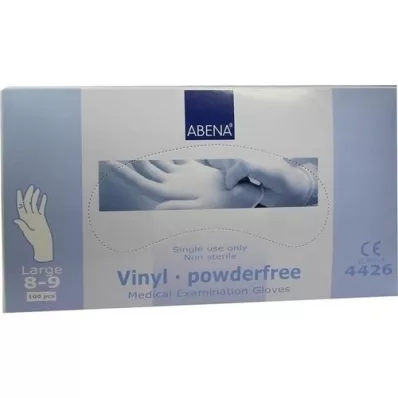 VINYL Gloves powder-free large, 100 pieces