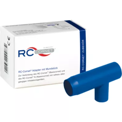RC Cornet adapter with mouthpiece for inhaler devices, 1 piece