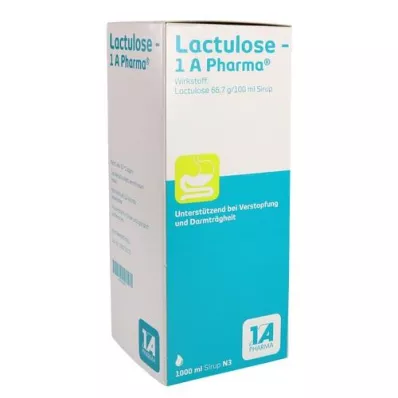 LACTULOSE-1A Pharma syrup, 1000 ml LACTULOSE-1A Pharma syrup, 1000 ml