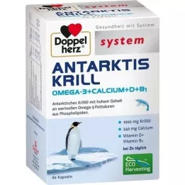 DOPPELHERZ Antarctic Krill system capsules, 60 pcs