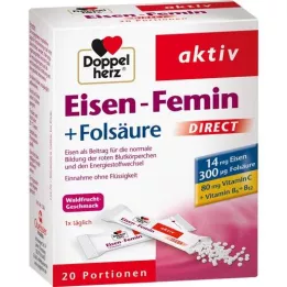 DOPPELHERZ Iron Femin DIRECT Pellets, 20 pcs