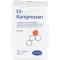 ES-KOMPRESSEN non-sterile 7.5x7.5 cm 8-fold, 100 pieces