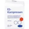 ES-KOMPRESSEN non-sterile 10x10 cm 8-fold, 100 pcs