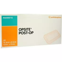 OPSITE Post-OP 8.5x15.5 cm bandage individually sterile, 20X1 pcs