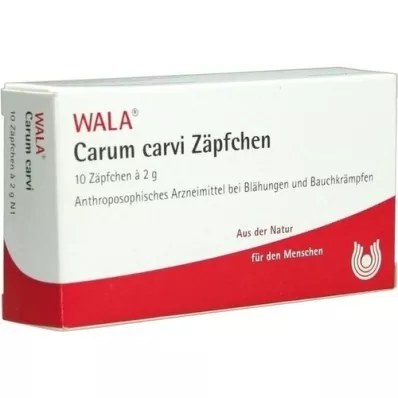 CARUM CARVI Suppositories, 10X2 g CARUM CARVI Suppositories, 10X2 g