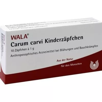 CARUM CARVI Childrens suppositories, 10X1 g CARUM CARVI Childrens suppositories, 10X1 g
