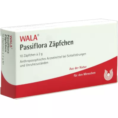 PASSIFLORA SUPPOSITORIES, 10X2 g