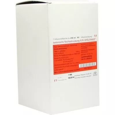 KOCHSALZLÖSUNG 0.9% infusion solution, 250 ml