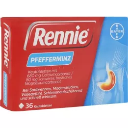 RENNIE Chewable tablets, 36 pcs