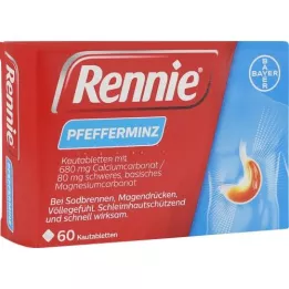 RENNIE Chewable tablets, 60 pcs