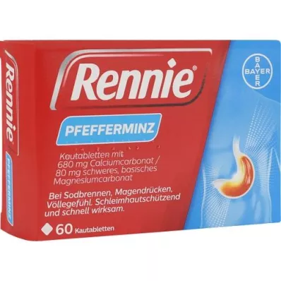 RENNIE Chewable tablets, 60 pcs RENNIE Chewable tablets, 60 pcs