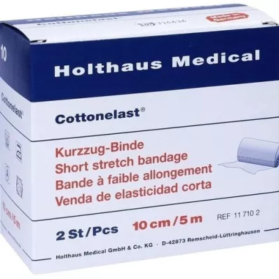 KURZZUGBINDE Cottonelast 10 cmx5 m, 2 pieces KURZZUGBINDE Cottonelast 10 cmx5 m, 2 pieces