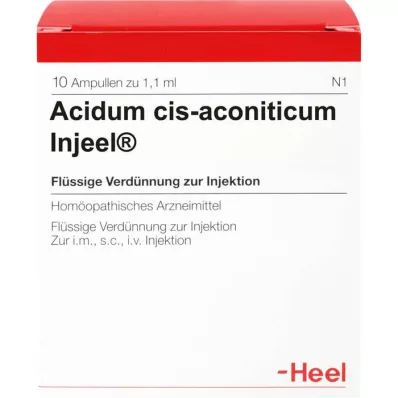 ACIDUM CIS-aconiticum Injeel ampoules, 10 pcs ACIDUM CIS-aconiticum Injeel ampoules, 10 pcs