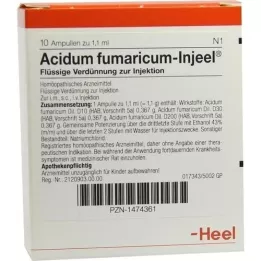 ACIDUM FUMARICUM INJEEL Ampoules, 10 pcs