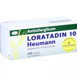 LORATADIN 10 Heumann tablets, 100 pcs