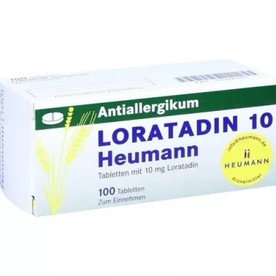 LORATADIN 10 Heumann tablets, 100 pcs LORATADIN 10 Heumann tablets, 100 pcs
