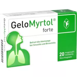 GELOMYRTOL forte gastro-resistant soft capsules, 20 pcs