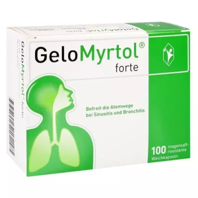 GELOMYRTOL forte gastro-resistant soft capsules, 100 pieces