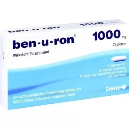 BEN-U-RON 1,000 mg suppositories, 10 pcs