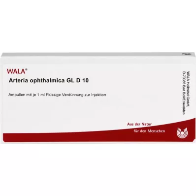 ARTERIA OPHTHALMICA GL D 10 ampoules, 10X1 ml ARTERIA OPHTHALMICA GL D 10 ampoules, 10X1 ml