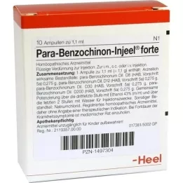 PARA BENZOCHINON Injeel forte ampoules, 10 pcs