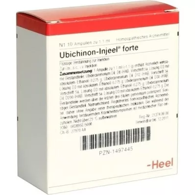 UBICHINON Injeel forte ampoules, 10 pcs UBICHINON Injeel forte ampoules, 10 pcs