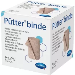 PÜTTER Bandage 6 cmx5 m, 1 piece