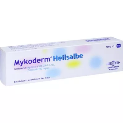 MYKODERM Healing ointment Nystatin and zinc oxide, 100 g MYKODERM Healing ointment Nystatin and zinc oxide, 100 g