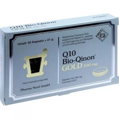 Q10 BIO Qinon Gold 100 mg Pharma Nord capsules, 30 pcs Q10 BIO Qinon Gold 100 mg Pharma Nord capsules, 30 pcs