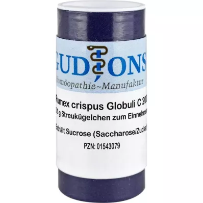 RUMEX CRISPUS C 200 single dose globules, 0.5 g