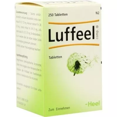 LUFFEEL comp.tablets, 250 pcs LUFFEEL comp.tablets, 250 pcs