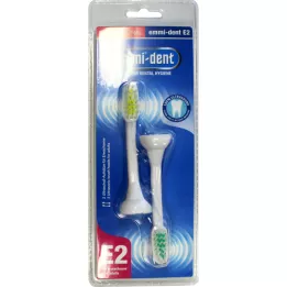 EMMI-DENT Ultrasonic brush head adults, 2 pieces
