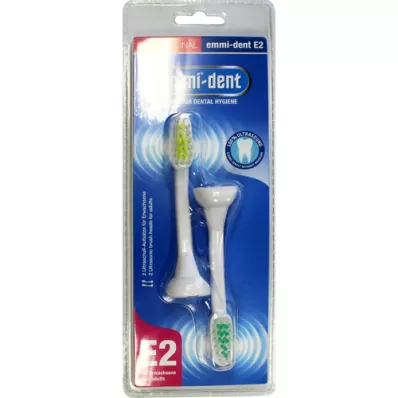 EMMI-DENT Ultrasonic brush head adults, 2 pieces EMMI-DENT Ultrasonic brush head adults, 2 pieces